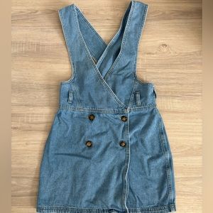 Jean mini dress